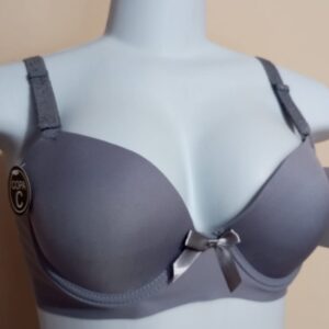 Conjunto lencería sin costura con tiras bordadas push up – T. 38/85 (C) + M/L