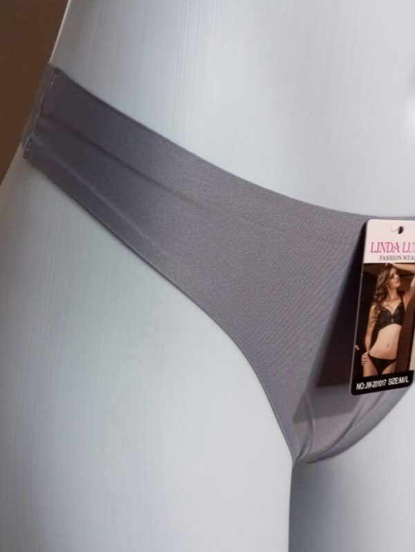 Conjunto lencería sin costura con tiras bordadas push up – T. 38/85 (C) + M/L - Imagen 3