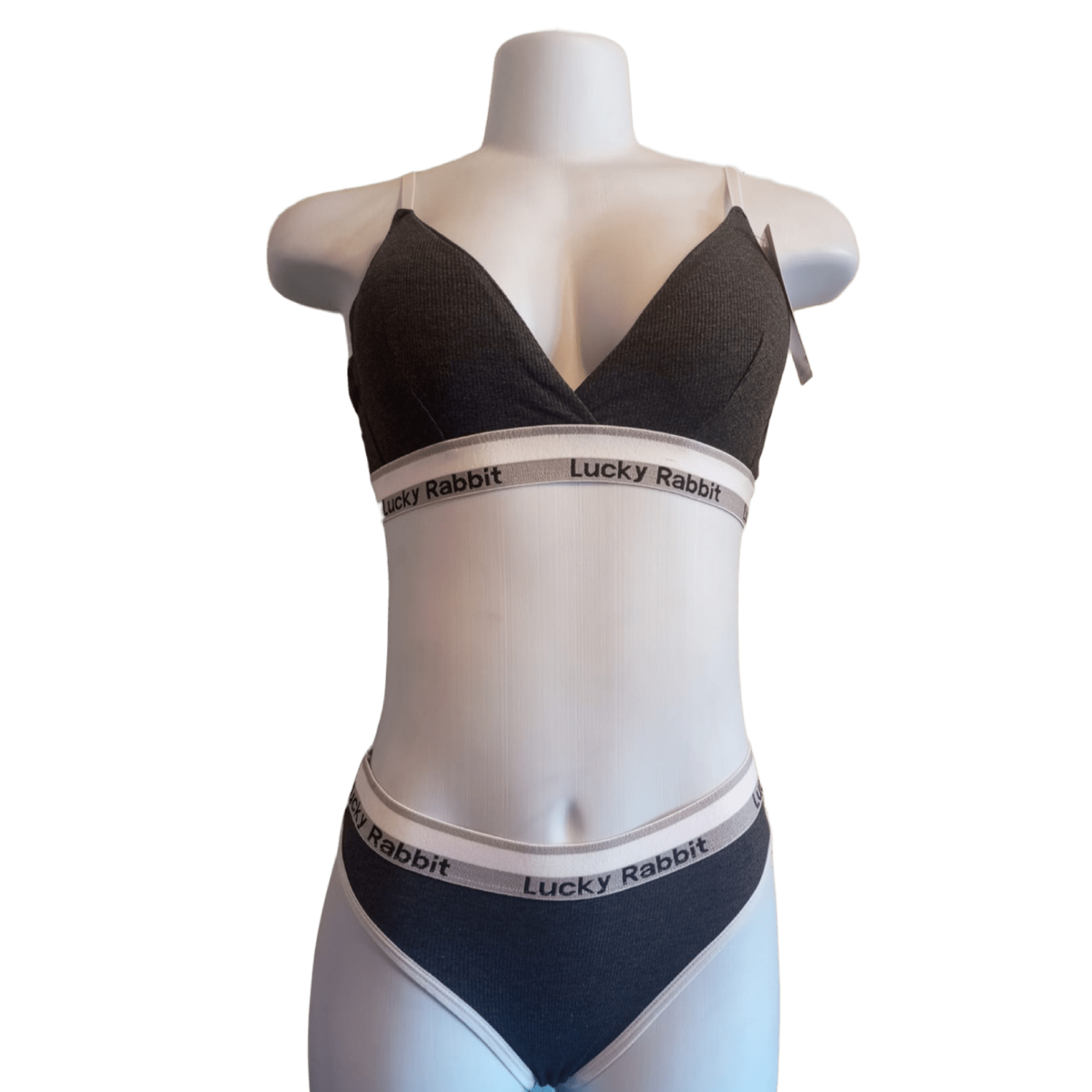 Conjunto lencería de algodón con tiras ajustables – T. M/XL, 3 niveles de ajuste - Imagen 6